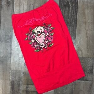 NWT Ed Hardy Tube Shirt/Mini Dress size Medium